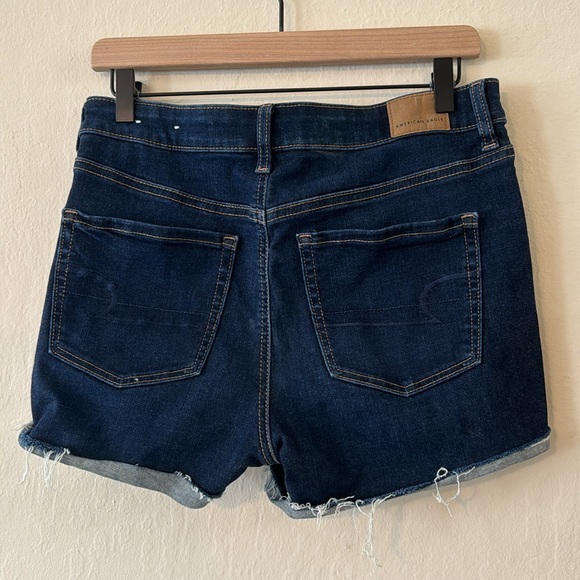 American Eagle Hi-Rise Shortie Jean Shorts - Picture 2 of 5